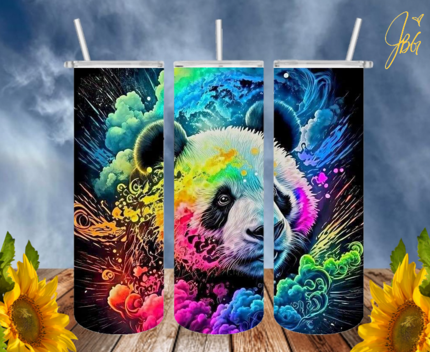 NEON COLORFUL 20 Oz Tumblers with 2 Straws, 1 Lid and Straw Cleaner. FREE SHIPPING. Stainless Steel. Sublimation Tumbler Cup.