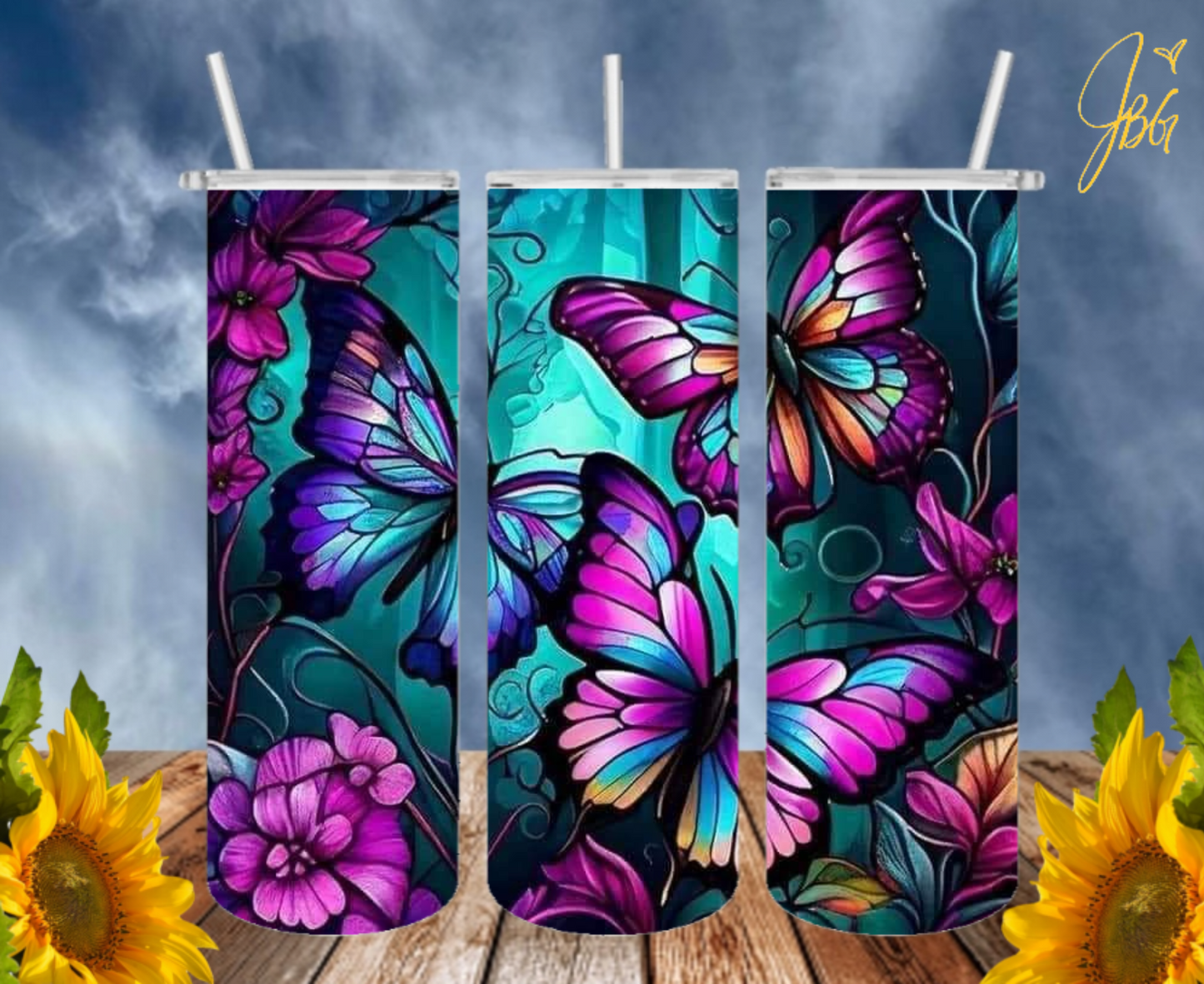 NEON COLORFUL 20 Oz Tumblers with 2 Straws, 1 Lid and Straw Cleaner. FREE SHIPPING. Stainless Steel. Sublimation Tumbler Cup.