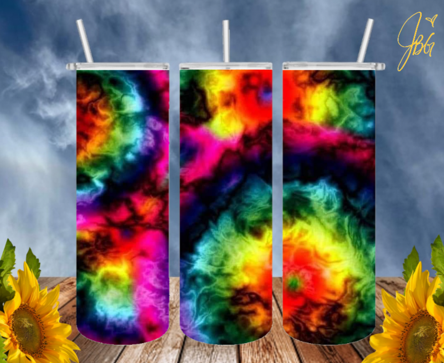 NEON COLORFUL 20 Oz Tumblers with 2 Straws, 1 Lid and Straw Cleaner. FREE SHIPPING. Stainless Steel. Sublimation Tumbler Cup.