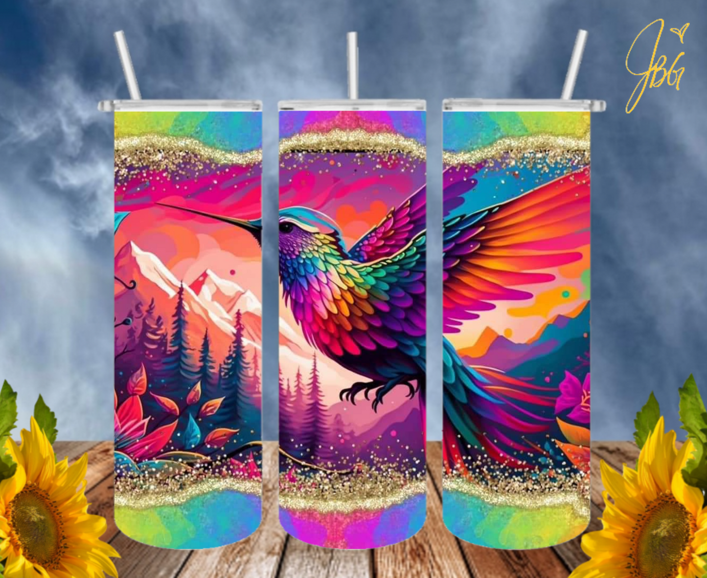 NEON COLORFUL 20 Oz Tumblers with 2 Straws, 1 Lid and Straw Cleaner. FREE SHIPPING. Stainless Steel. Sublimation Tumbler Cup.