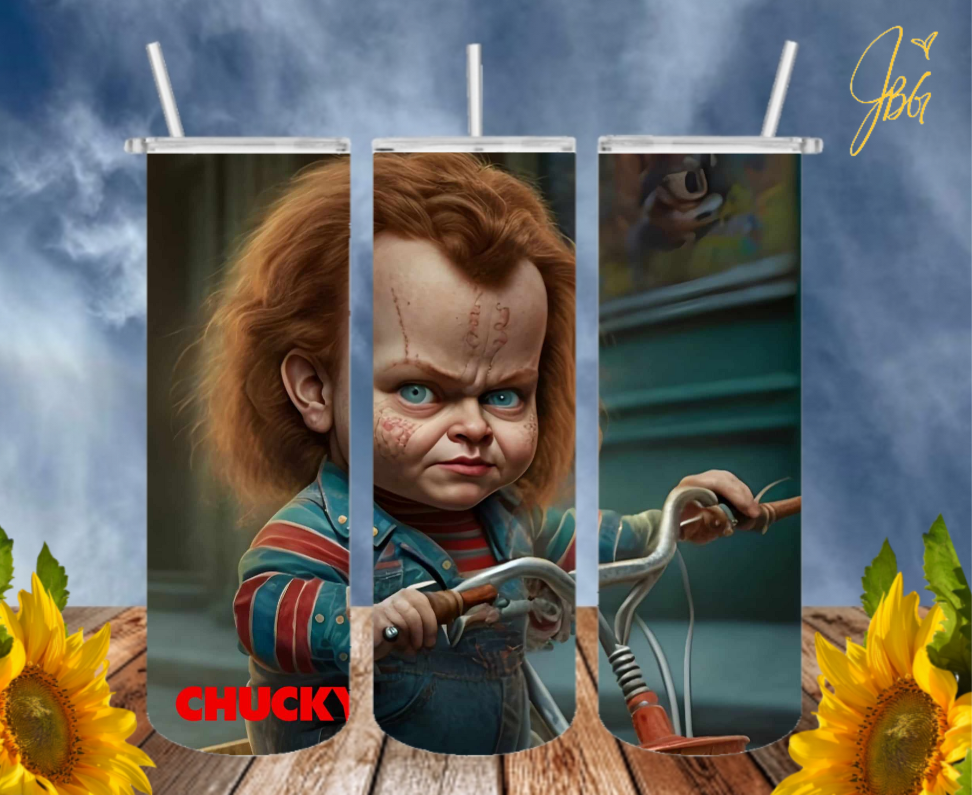 Chucky Charms  20 Oz Skinny Tumbler – Shandi & Co.