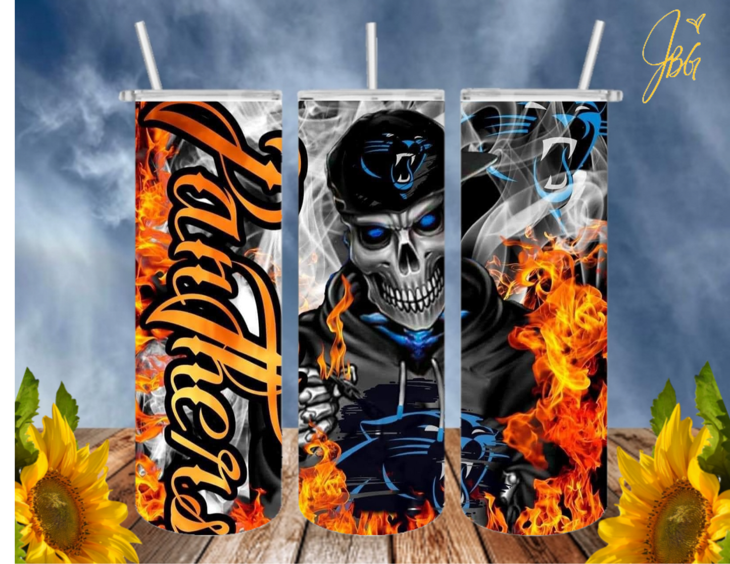 NFL FOOTBALL 20 Oz Tumblers with 2 Straws, 1 Lid and Straw Cleaner. FREE SHIPPING. Stainless Steel. Sublimation Tumbler Cup.