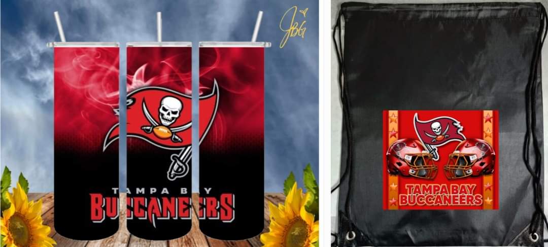 NFL Bundle Deal Pack.. FREE SHIPPING. 20 Oz Sublimation Tumbler with Straw and Lid + Drawstring Bags and Save. 1 Tumbler + 1 Drawstring Bag = Bundle Deal