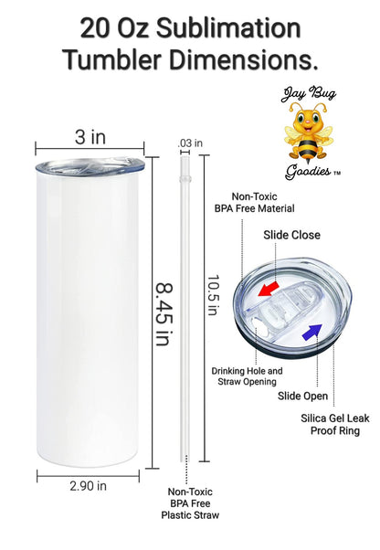 DRAGONBALL Z 20 Oz Tumbler with 2 Straws, 1 Lid and Straw Cleaner. FREE SHIPPING. Stainless Steel, Sublimation Tumbler Cup.