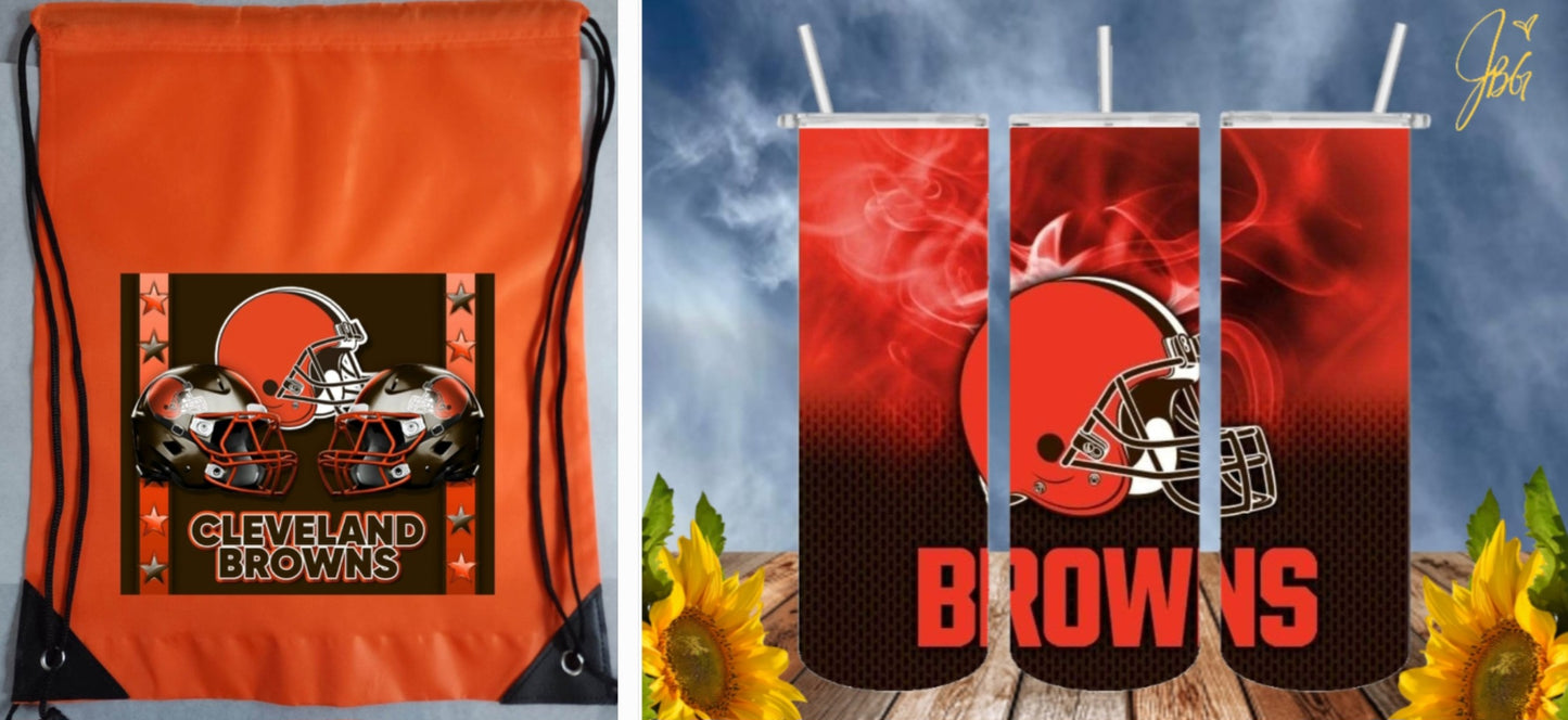 NFL Bundle Deal Pack.. FREE SHIPPING. 20 Oz Sublimation Tumbler with Straw and Lid + Drawstring Bags and Save. 1 Tumbler + 1 Drawstring Bag = Bundle Deal