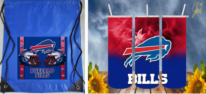 NFL Bundle Deal Pack.. FREE SHIPPING. 20 Oz Sublimation Tumbler with Straw and Lid + Drawstring Bags and Save. 1 Tumbler + 1 Drawstring Bag = Bundle Deal