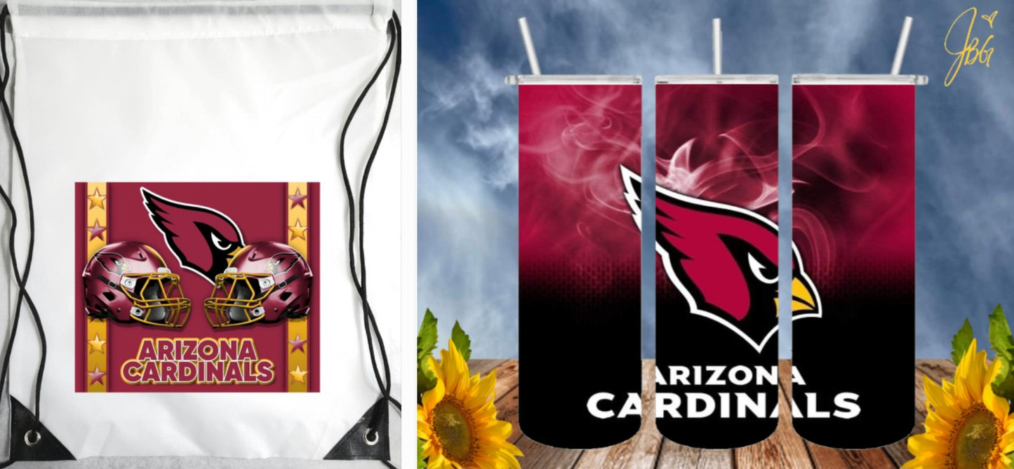 NFL Bundle Deal Pack.. FREE SHIPPING. 20 Oz Sublimation Tumbler with Straw and Lid + Drawstring Bags and Save. 1 Tumbler + 1 Drawstring Bag = Bundle Deal