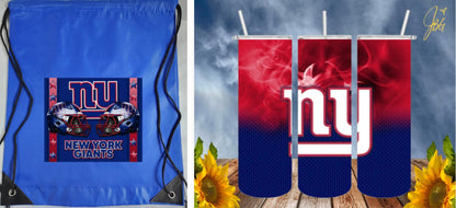 NFL Bundle Deal Pack.. FREE SHIPPING. 20 Oz Sublimation Tumbler with Straw and Lid + Drawstring Bags and Save. 1 Tumbler + 1 Drawstring Bag = Bundle Deal