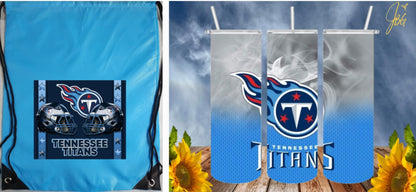 NFL Bundle Deal Pack.. FREE SHIPPING. 20 Oz Sublimation Tumbler with Straw and Lid + Drawstring Bags and Save. 1 Tumbler + 1 Drawstring Bag = Bundle Deal